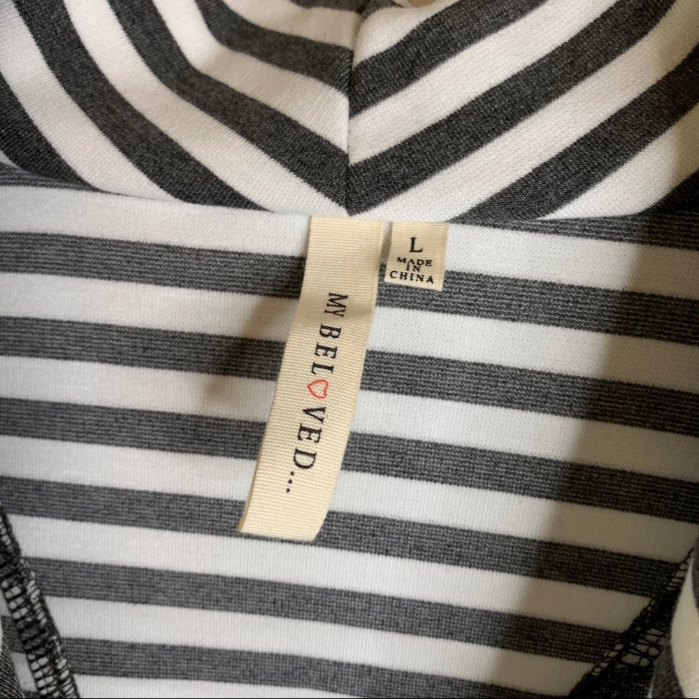 Striped light jacket - Picture 4 of 5